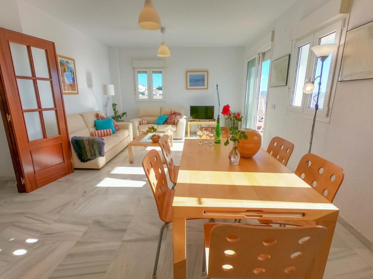 Terraza Trafalgar Apartamento Tipo Penthouse Con Enorme Terraza Y Vistas Al Mar 콘일데라프론테라 외부 사진